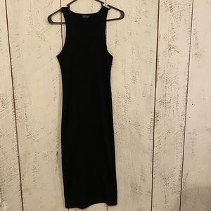 Long black dress